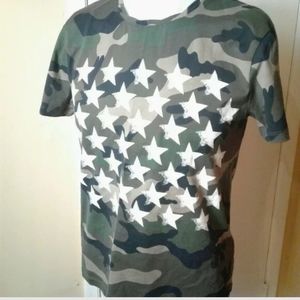 Valentino camo shirt vlnt